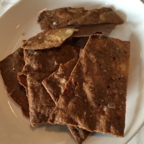 Gluten-free crackers from North End Grill